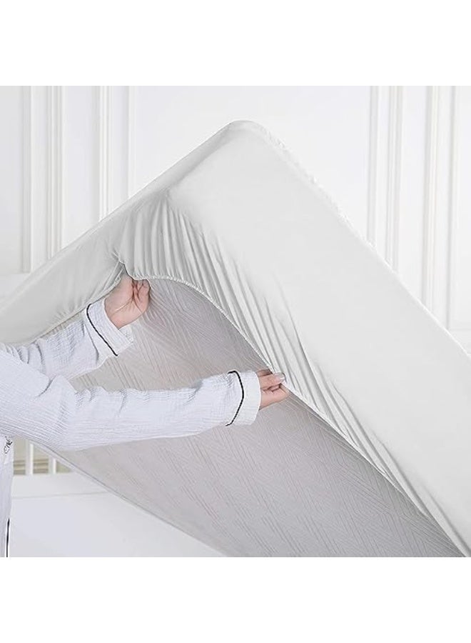 اوريكسهوم واقٍ للمرتبة من – مانع للضوضاء، قابل للتنفس، مضاد للحساسية مع جيب عميق، متوفر بمقاسات مفرد/مزدوج/كينغ/سوبر كينغ - Image 2